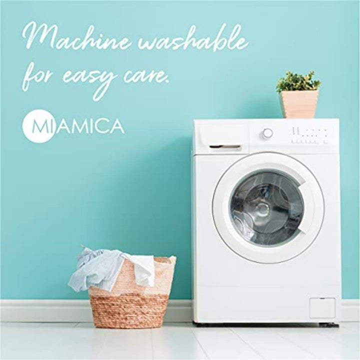 Miamica Travel Laundry Bag, Lilac FLoral – Measures 21”
