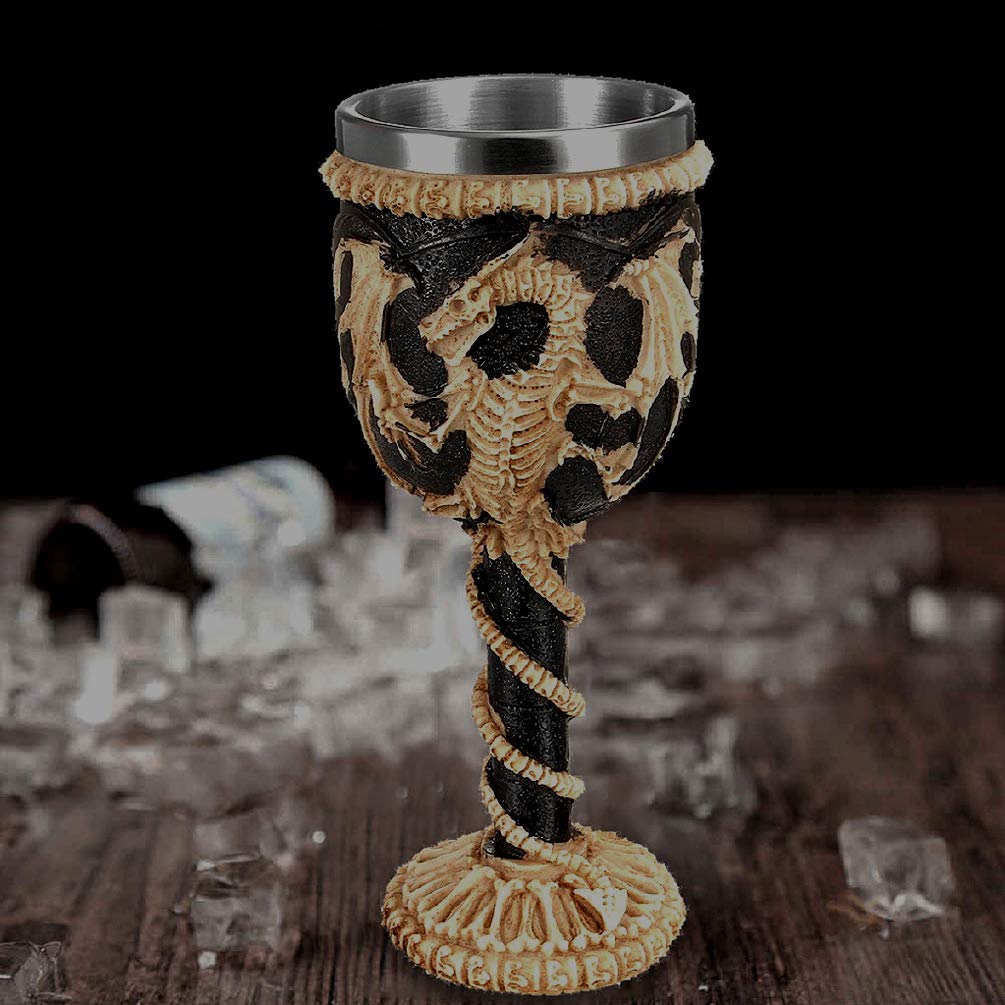 Medieval GOT Dragon Chalice Goblet Dungeons &amp; D