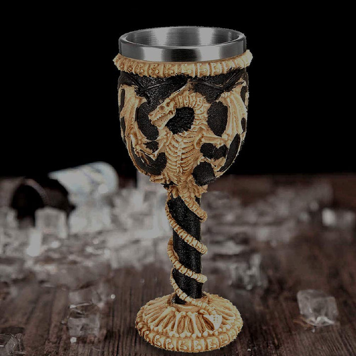 Medieval GOT Dragon Chalice Goblet Dungeons &amp; D