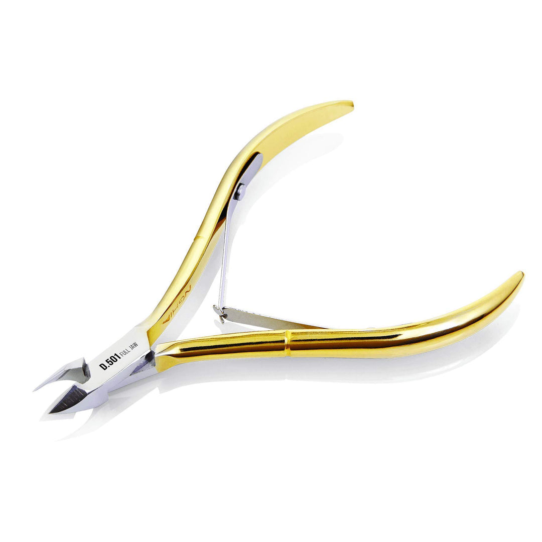 D 501 Full Jaw: Cuticle Nippers (Hard Steel)