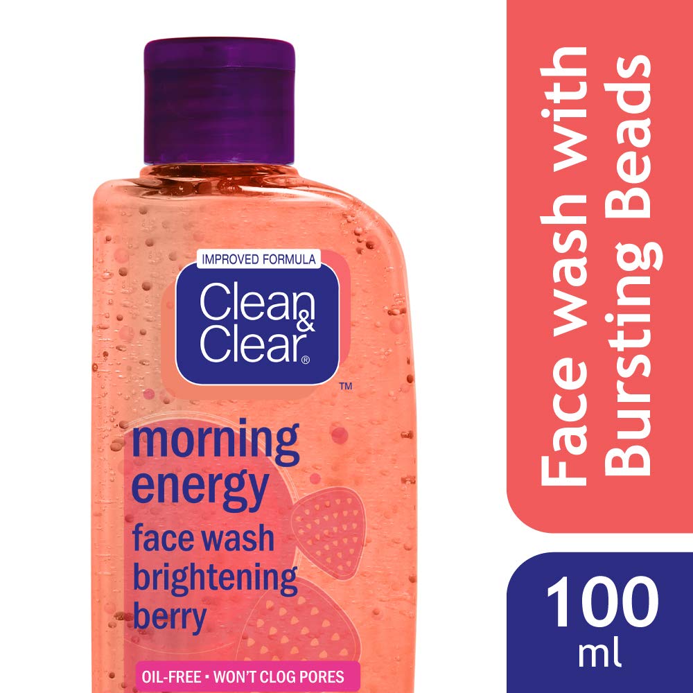 Clean &amp; Clear Morning Energy Berry Face Wash, 100ml