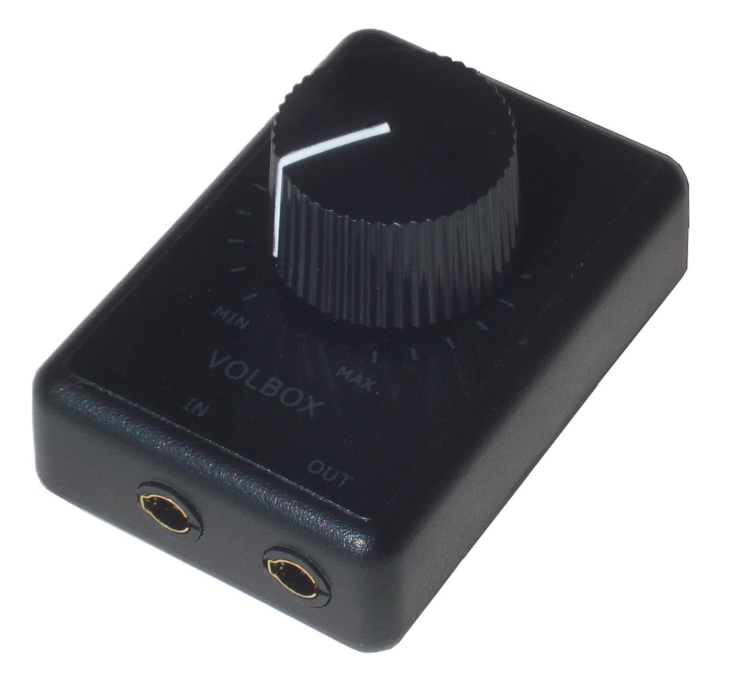 Volbox inline audio volume control attenuator 3.5mm 1/8 aux