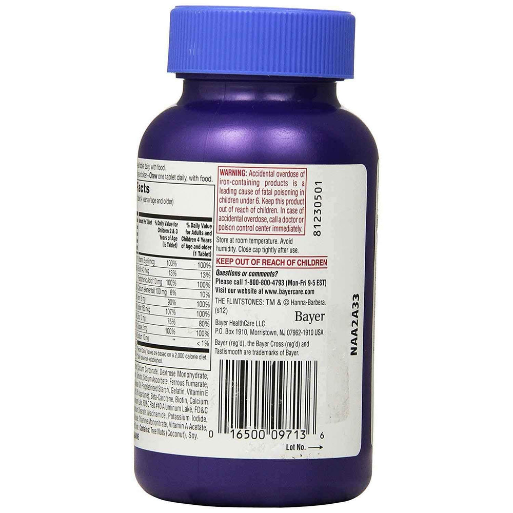 Flintstones Complete Chewables Children’s Multivitamins