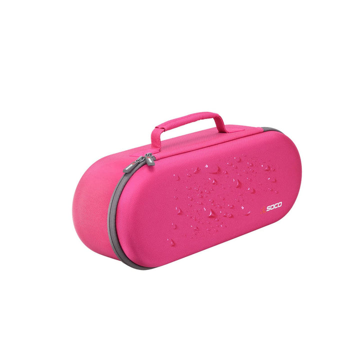 Hard Case for Dyson Supersonic Hair Dryer, Portable Travel Storage Bag for HD15 HD08 HD07 HD03 HD01 - Fits Complete Supersonic Accessories (Pink)