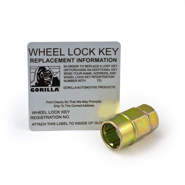 61631 Acorn Gorilla Guard Locks (12mm x 1.50 Thread Size) - Pack of 4