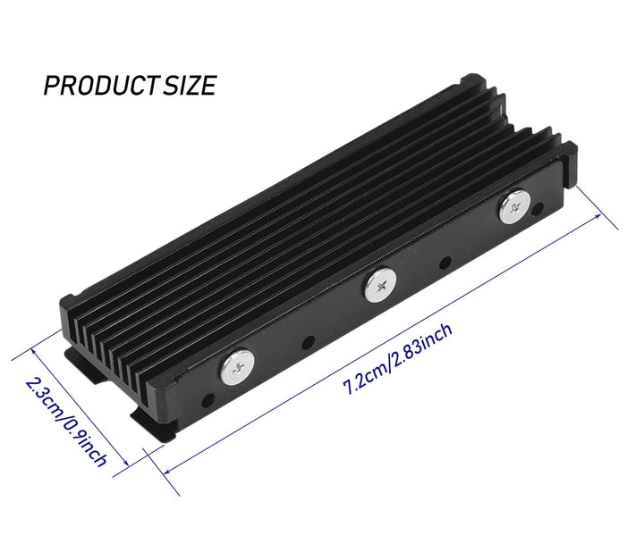 M.2 PS5 SSD NVMe Heatsink for Samsung 990 980 Pro 970 E