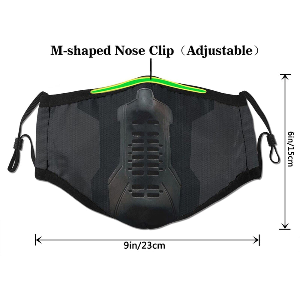 Hhana Masks-The Winter Soldier Adult Masks Can Be Adjusted Tightly to Prevent Marks On The Face After Being Taken Off One Size Black