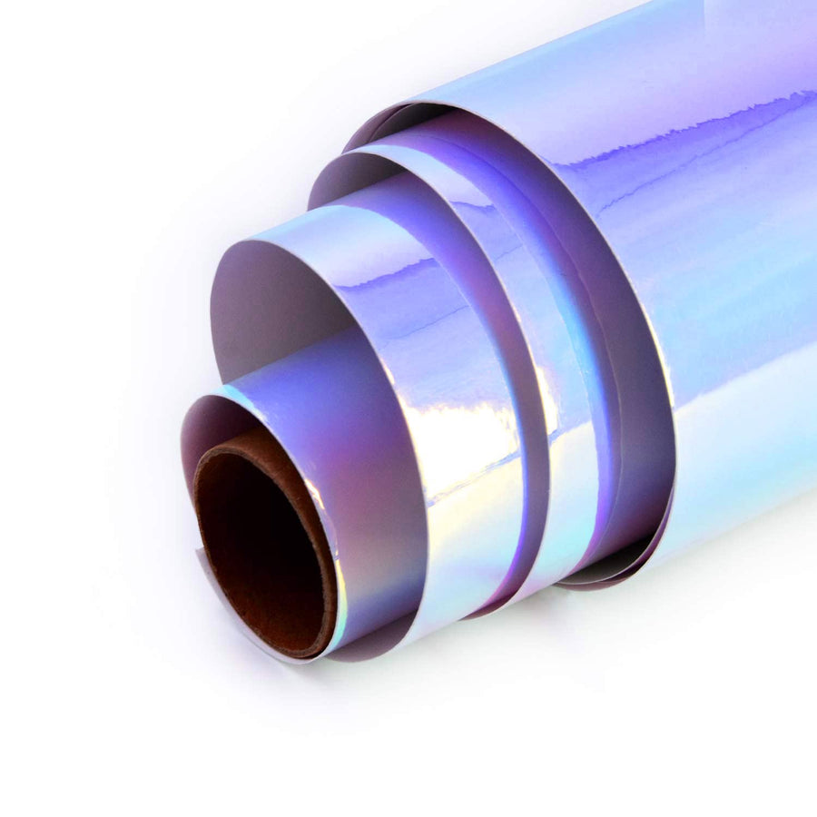 Holographic Opal Vinyl roll 12 x 5ft,Permanent Vinyl, Permanen Adhesive,for All Kinds of Cutting Machines (Opal White)