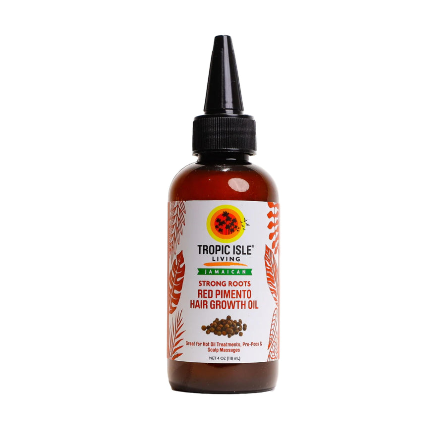 Jamaican Strong Roots Red Pimento Hair Growth Oil, 4 Ounce