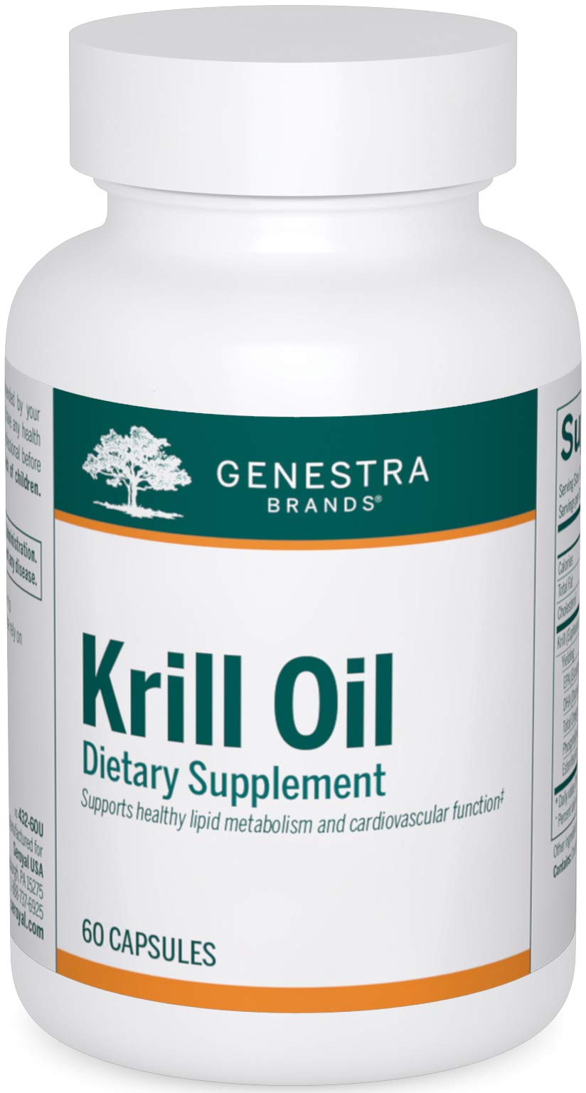 Krill Oil | Blend of Omega-3 Fatty Acids, Phospholipids, and Astaxanthin | 60 Capsules