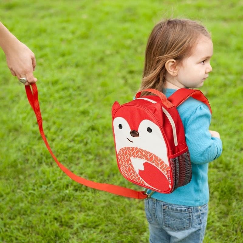 Skip Hop Toddler Backpack Leash, Zoo, Fox