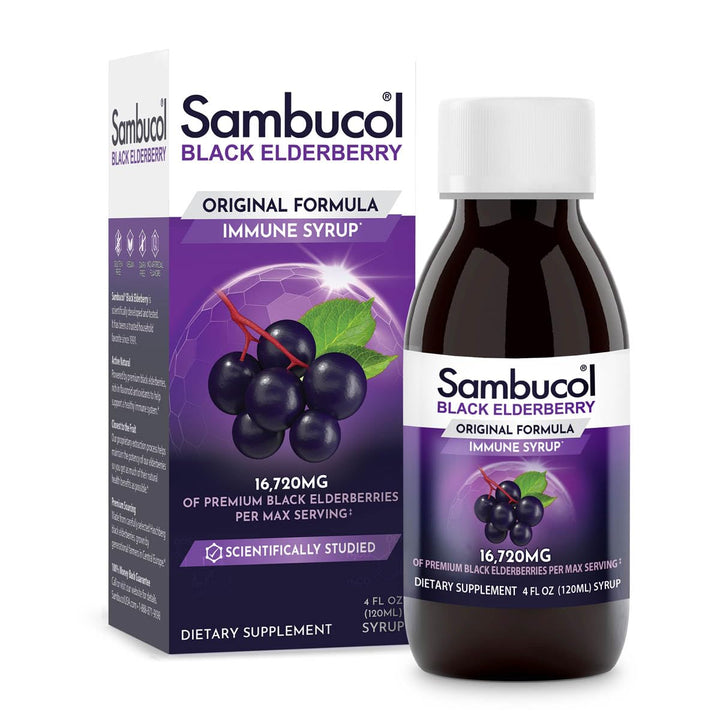 Sambucol Black Elderberry Syrup - Sambucus Elderberry S