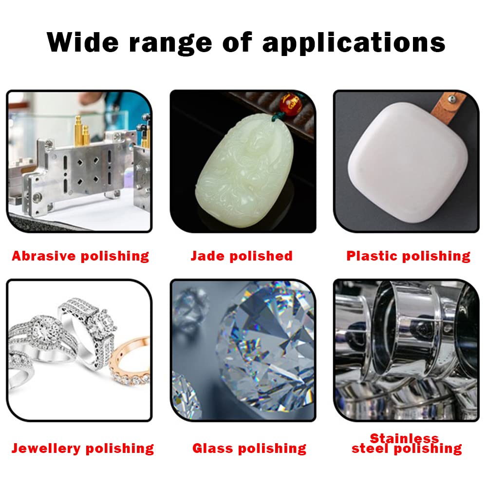 5 Gram Diamond Lapping Paste Polishing Compound for Fine to Final Polishing, Grits 1000# 10000# 0.5-10 Micron(8PCS)