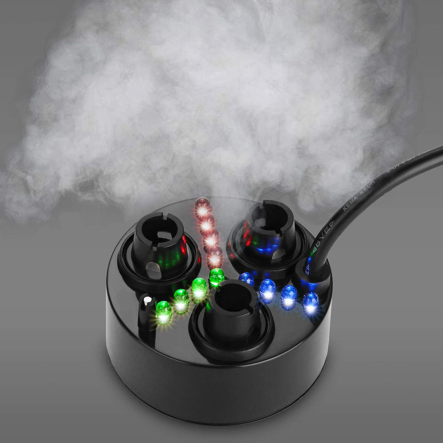 FITNATE Three-Head Mist Maker, Larger Fogger with 12 LE