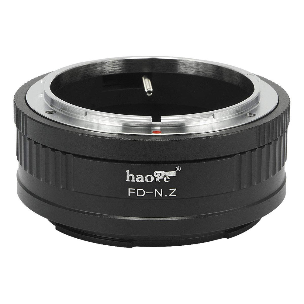 Haoge Manual Lens Mount Adapter for Canon FD Lens to Ni
