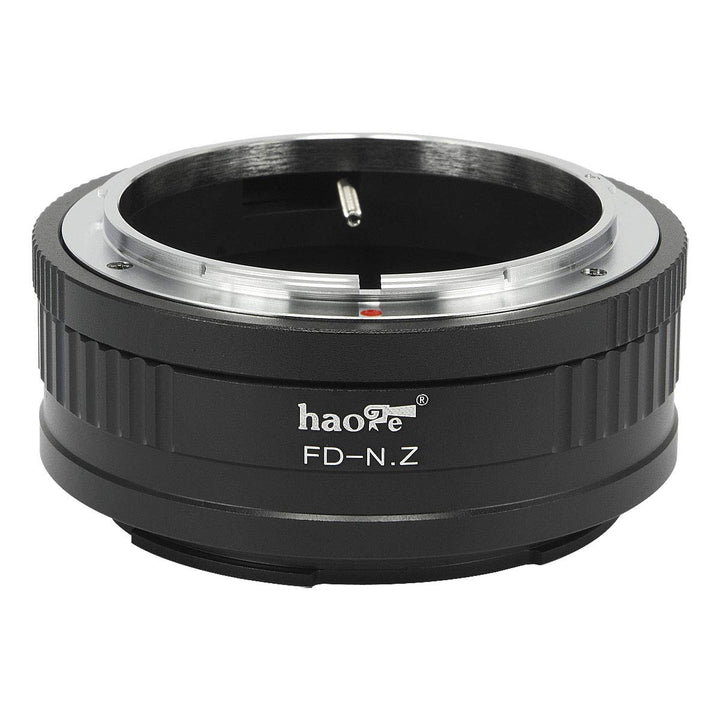 Haoge Manual Lens Mount Adapter for Canon FD Lens to Ni