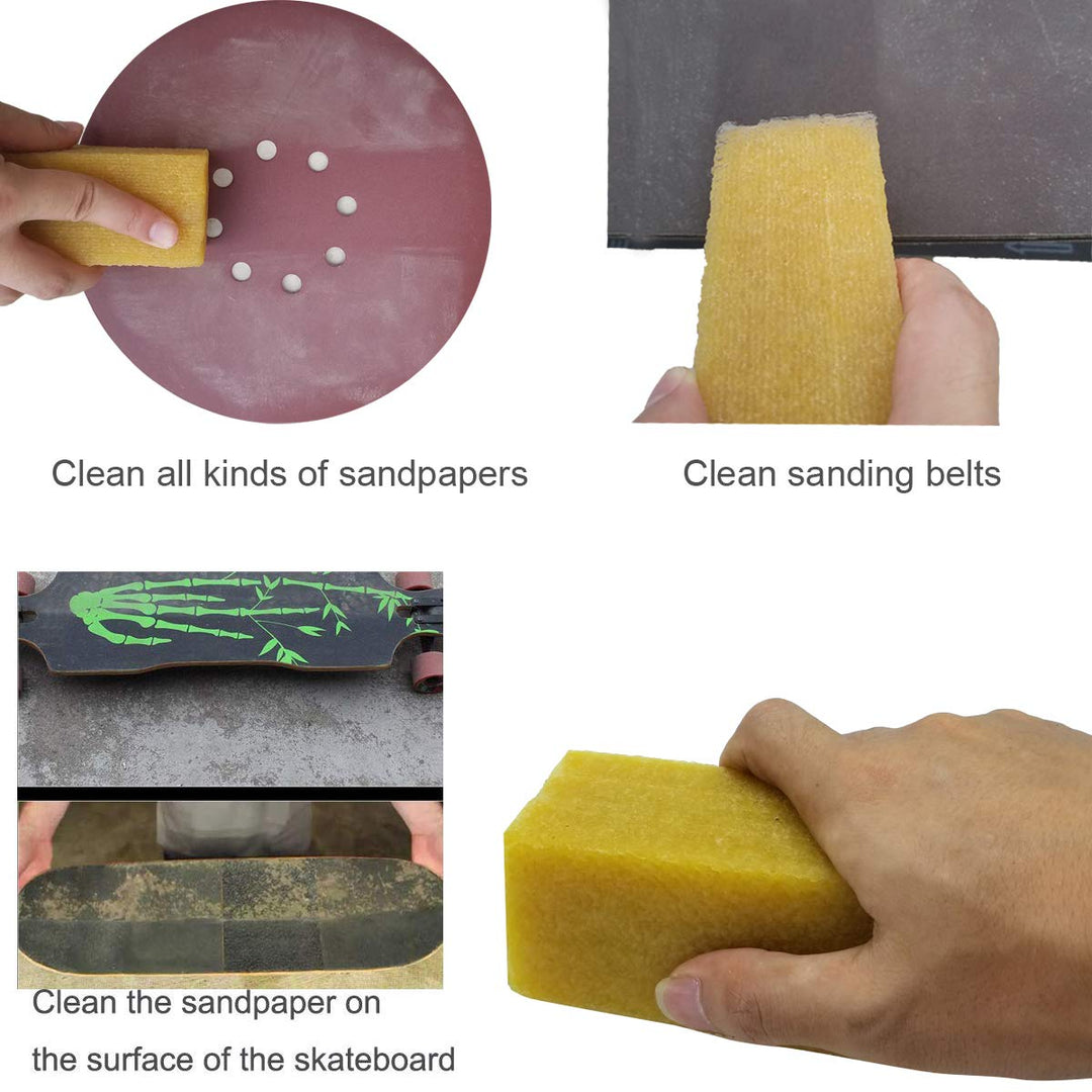 M-jump 2 PCS 4.5x1.5x1.5 Inch Abrasive Cleaning Stick f