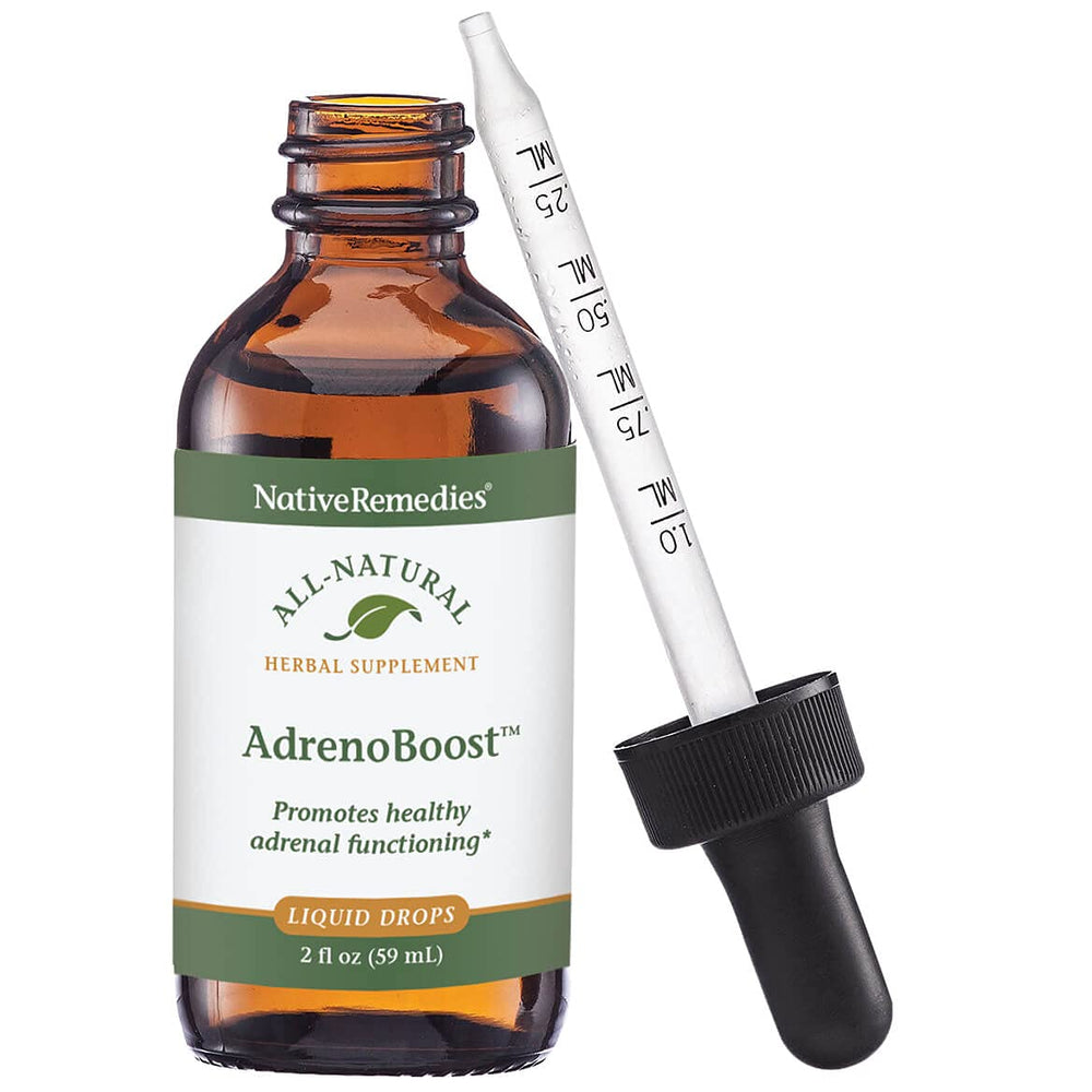 AdrenoBoost - All Natural Herbal Supplement for Adrenal Support, 2 Fl oz.