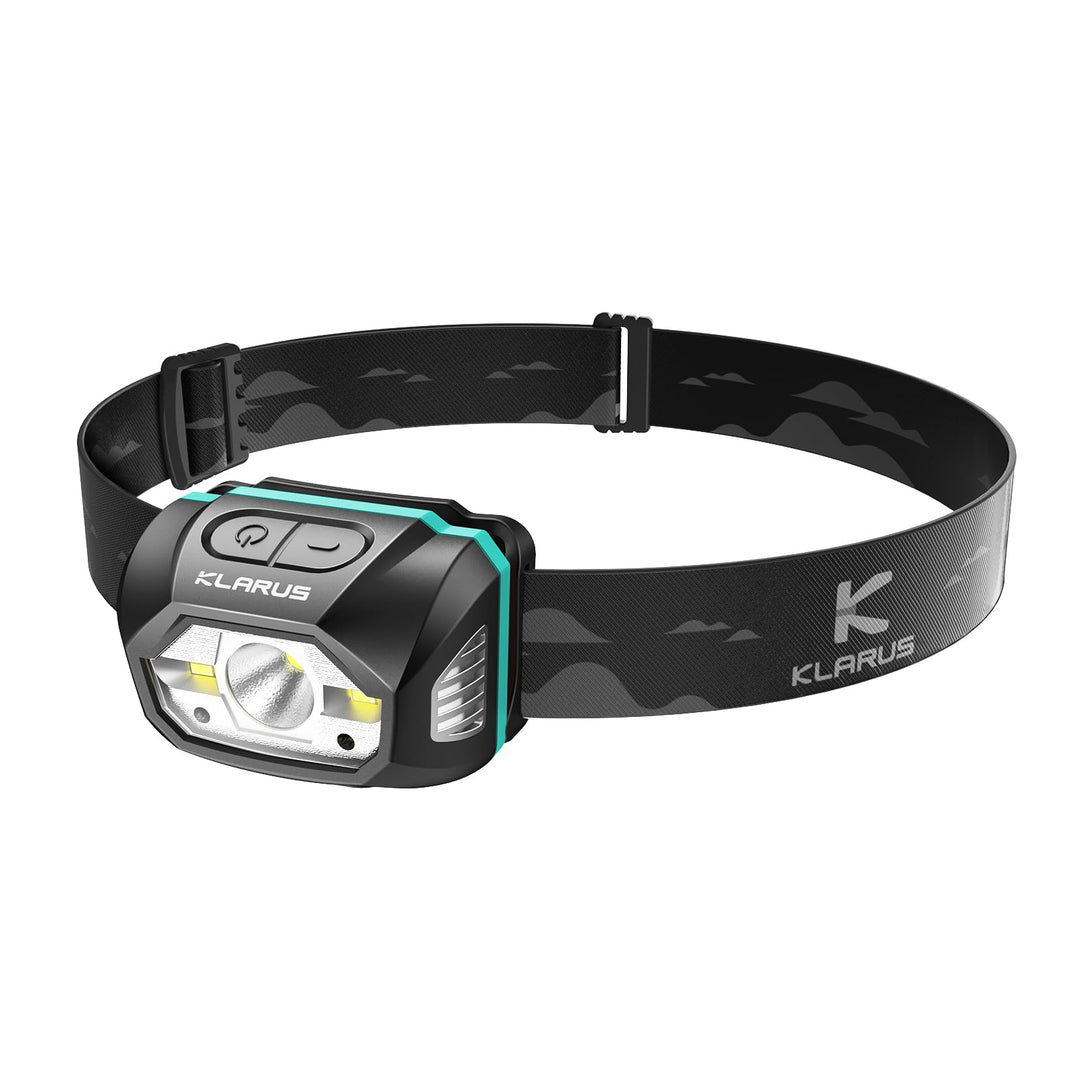 HM1 Rechargeable Headlamp Flashlight, Led Head Lamp to Wear, 440 Lumens 5 Modes 70 Hours Max Running Time, IPX6 Waterproof Super Bright Head Light, Adjustable Headband for Adults and Kids