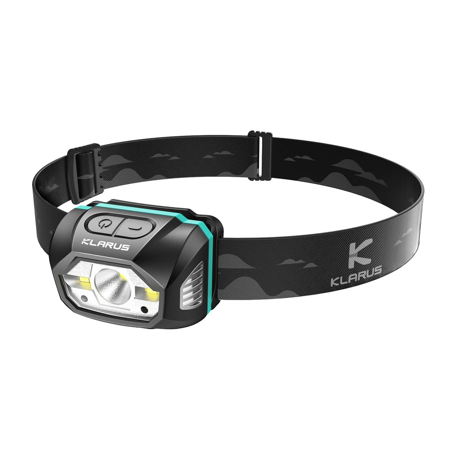 HM1 Rechargeable Headlamp Flashlight, Led Head Lamp to Wear, 440 Lumens 5 Modes 70 Hours Max Running Time, IPX6 Waterproof Super Bright Head Light, Adjustable Headband for Adults and Kids