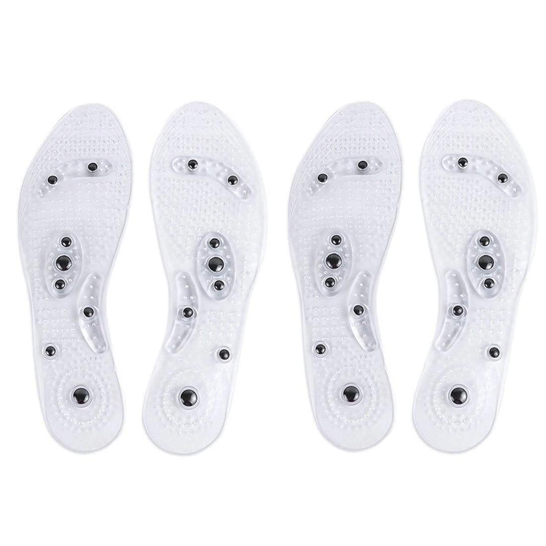 Simoda Massaging Insoles,Acupressure Magnetic Massage F