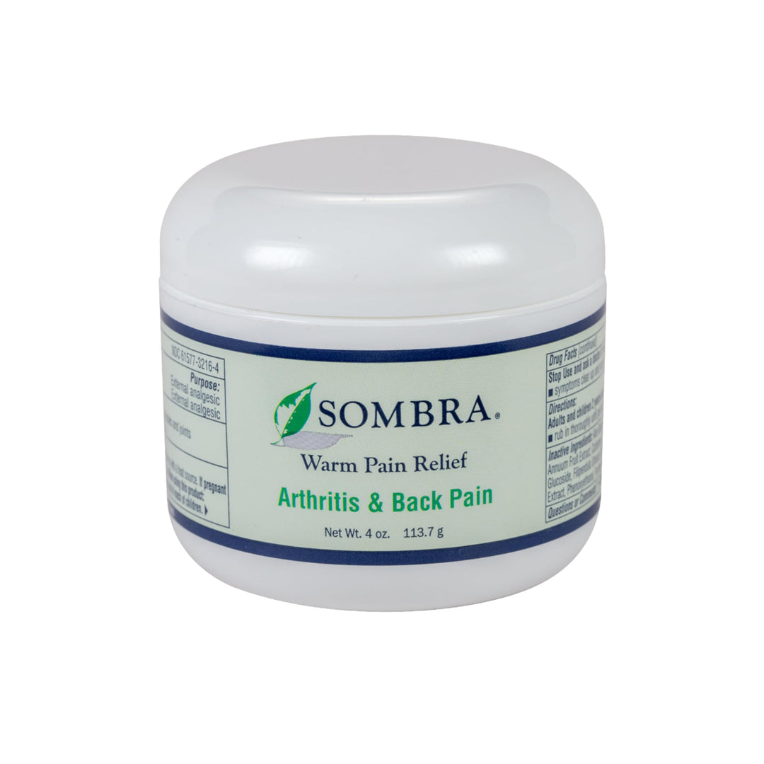 Sombra Warm Pain Relief Gel- (4oz Jar)