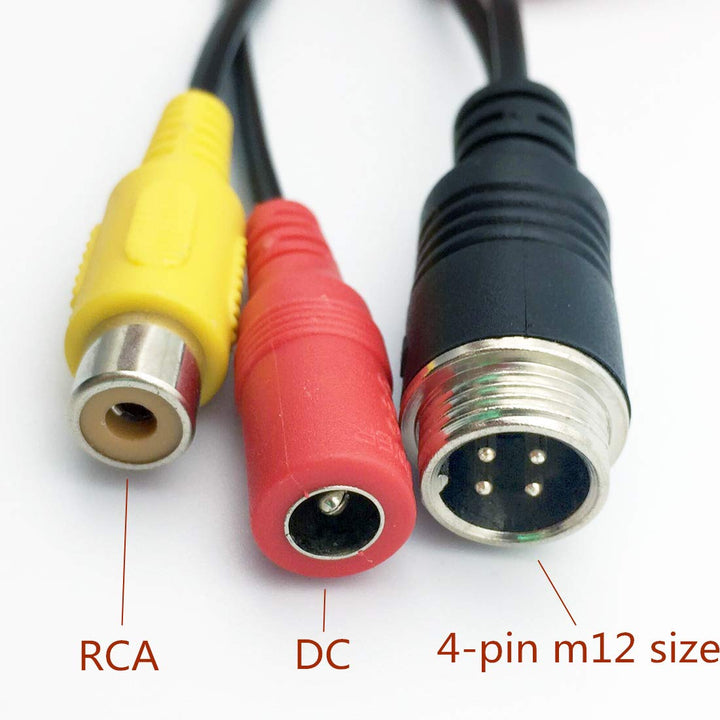WANYING (2 pcs Pack) M12 Extension Cable - 4 Pin Connec