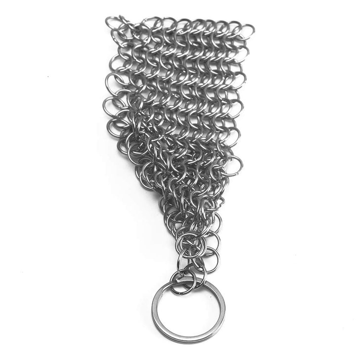 Stainless Steel Cast Iron Cleaner, 10x10cm Chainmail Sc
