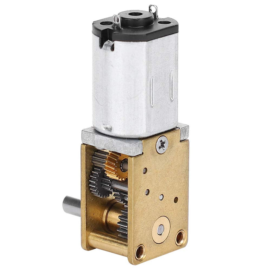 N20 DC12V Mini Micro Metal Gear Motor, Speed Reduction CW/CCW Micro Motor Speed Reduction Motor for DIY Engine Toy(DC12V27RPM)