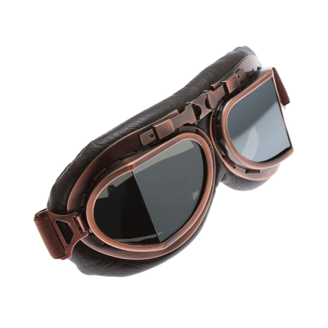 MUXSAM Vintage Motorcycle Goggles, ATV Motocross Goggle
