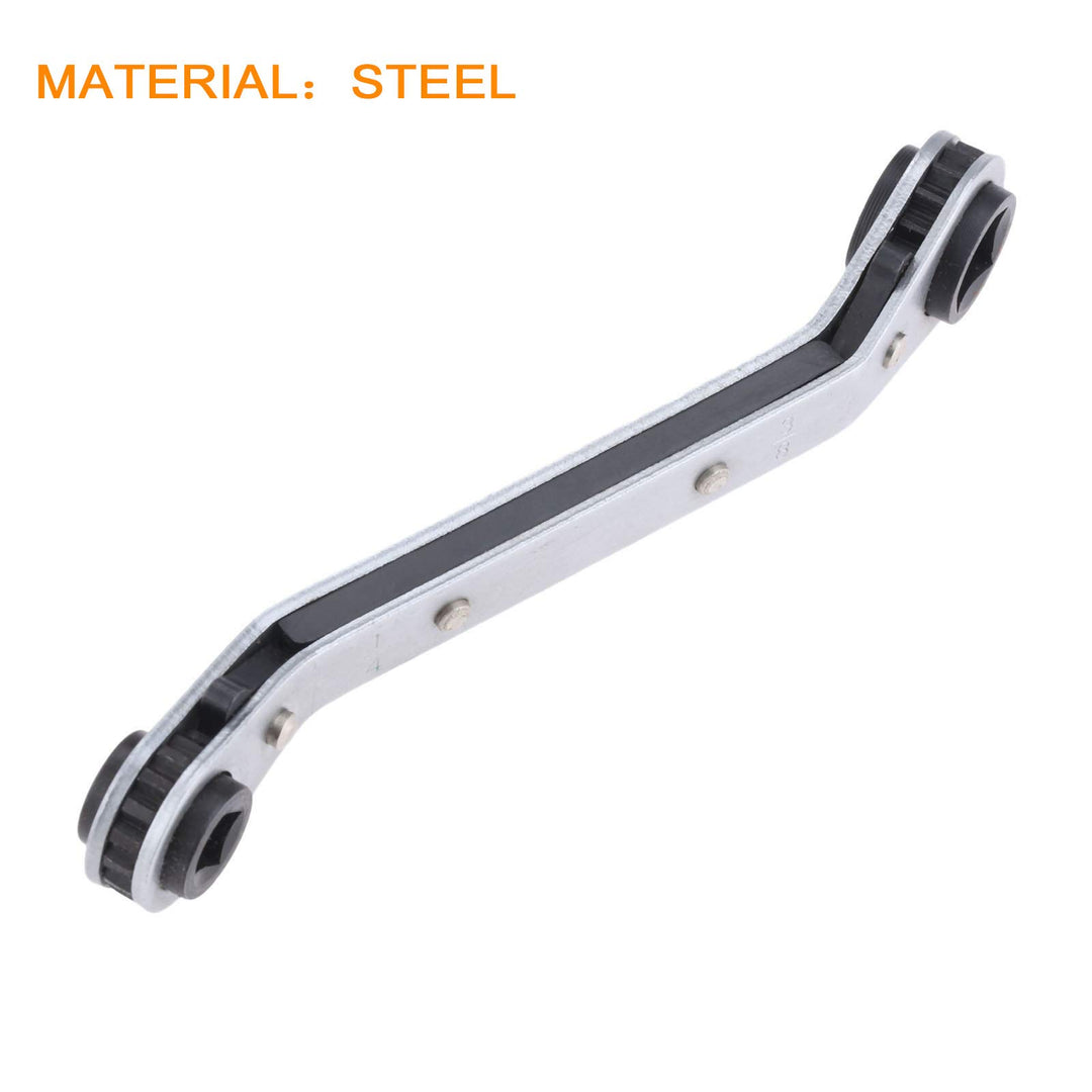 gohantee Refrigeration Ratchet Wrench 4 Different Sizes
