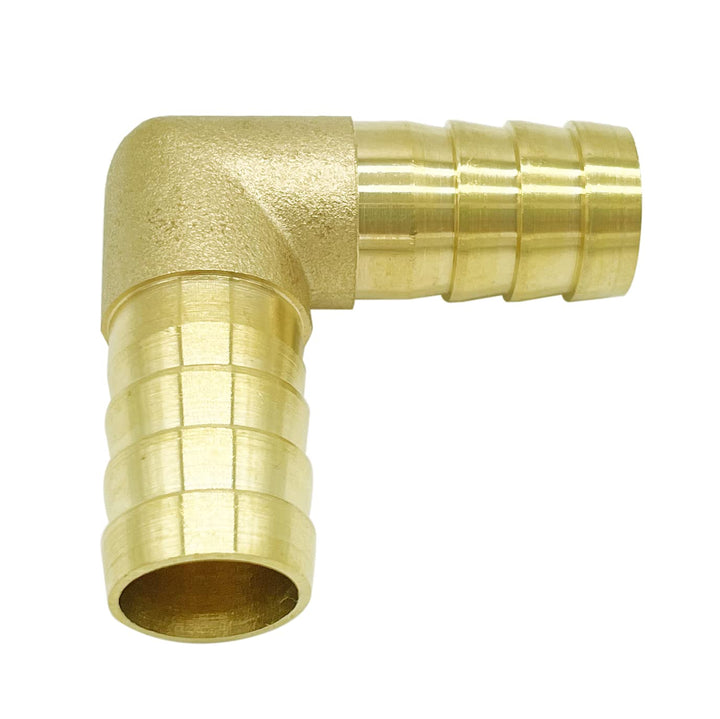 Metaland Brass 1/2 Hose Barb Elbow 90 Degree L Right An