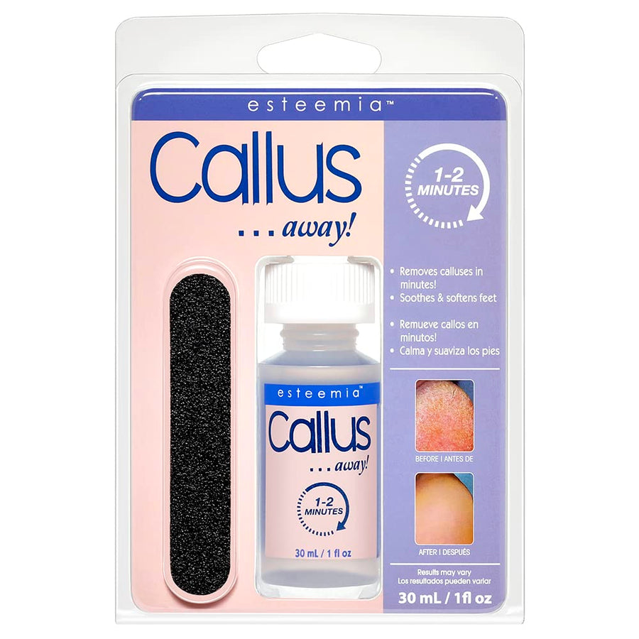 Esteemia Callus Away Remover, 1 Fluid Ounce