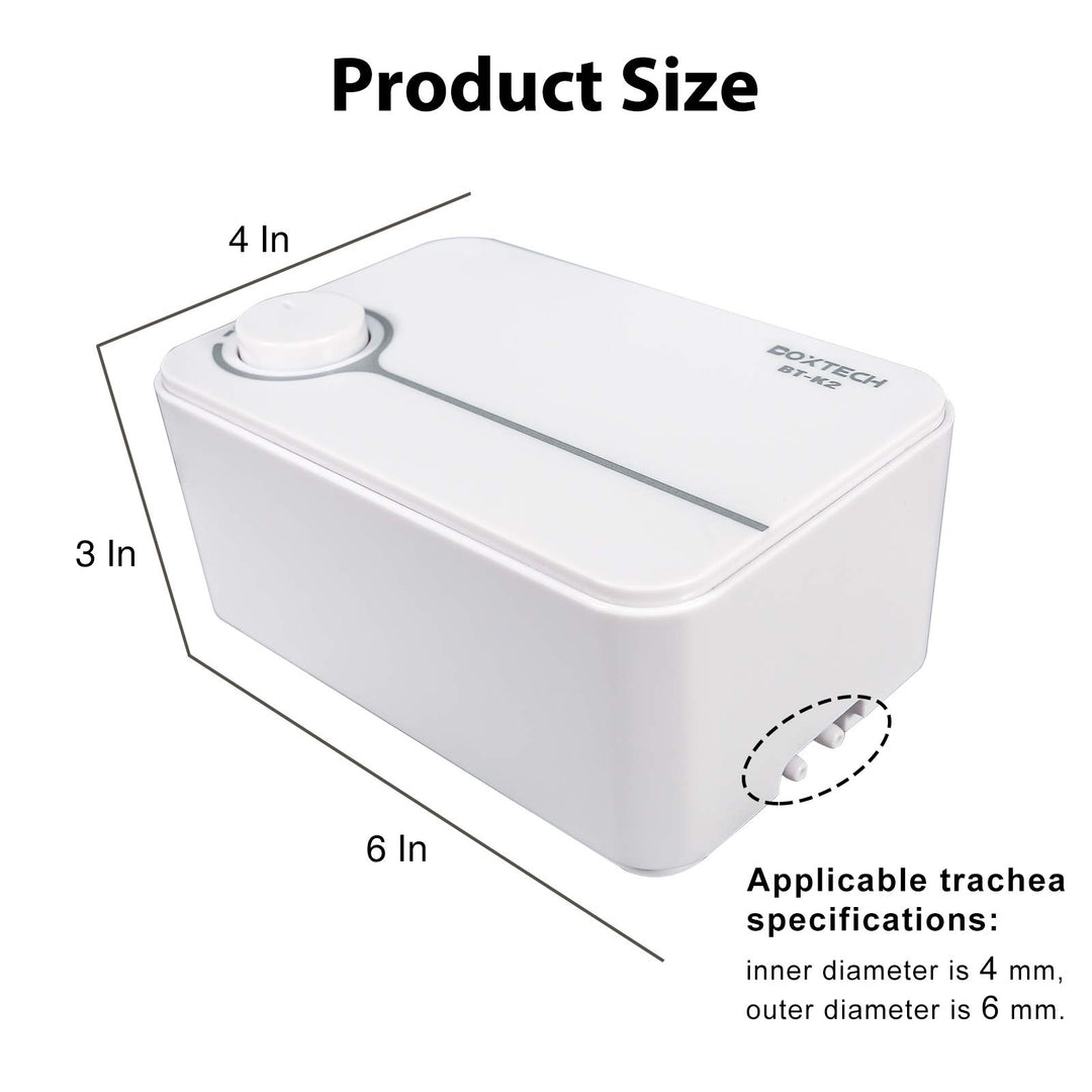 Upgrade Aquarium Air Pump, Ultra-Quiet Fish Tank Oxygen Pump with Adjustable Airflow, Powerful Air Pump with 2 Outlets to Pump Rich and Fine Air Bubbles