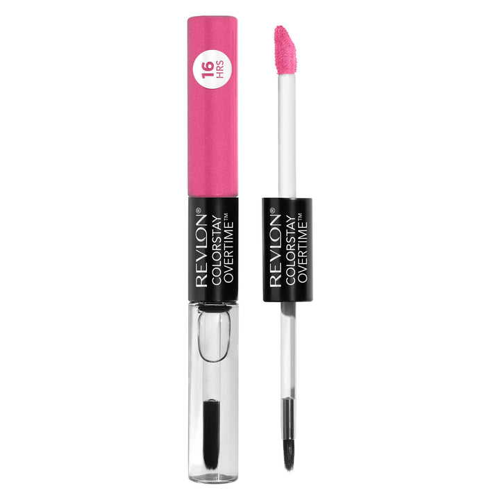 REVLON Liquid Lipstick with Clear Lip Gloss, ColorStay 
