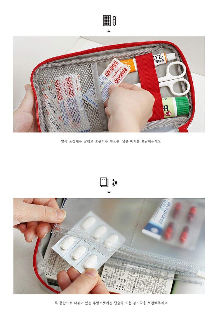 First Aid Bag - First Aid Kit Bag Empty for Home Outdoo