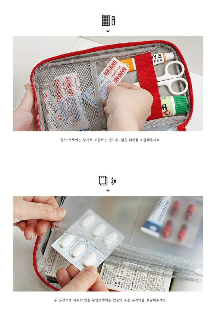 First Aid Bag - First Aid Kit Bag Empty for Home Outdoo