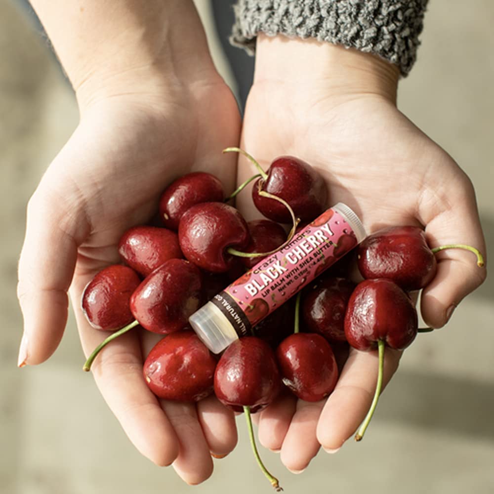 Soda Pop Lip Balm Black Cherry Tubes - 0.15 Oz 4 Pack