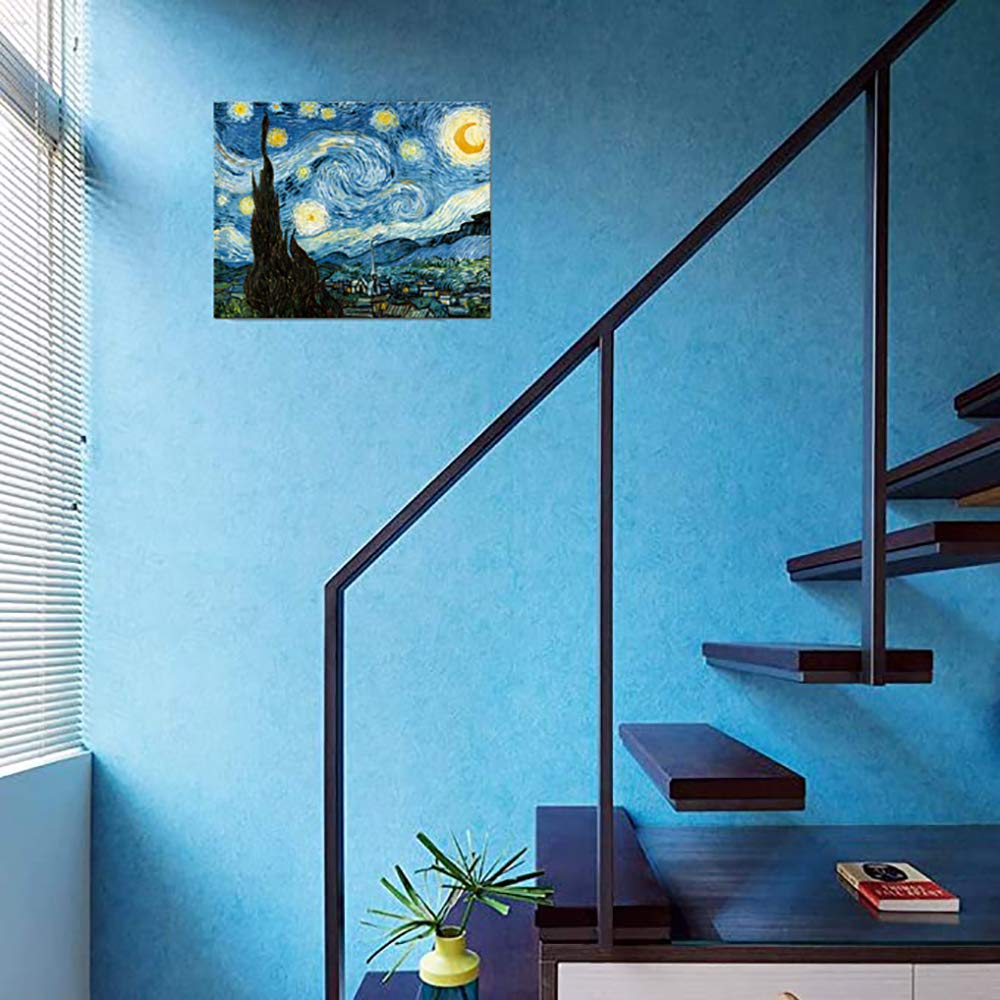 Vincent Van Gogh Starry Night Poster Wall Decor Print P