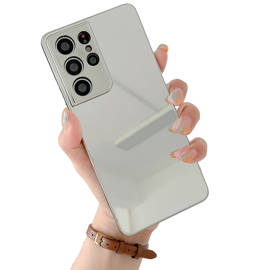 Luxury Fashion Mirror Case for Samsung Galaxy S21 Ultra