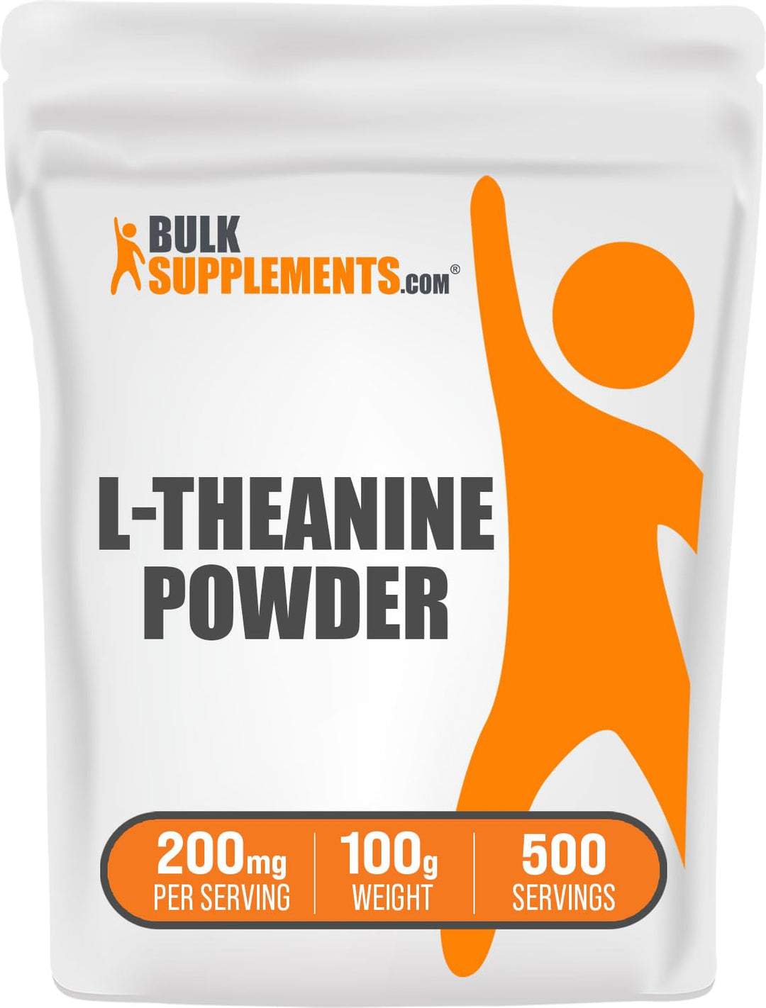 .com L-Theanine Powder - L-Theanine Supplement, L-Theanine 200mg - Amino Amino Supplement, Pure &amp; Gluten Free, 200mg per Serving, 100g (3.5 oz) (Pack of 1)