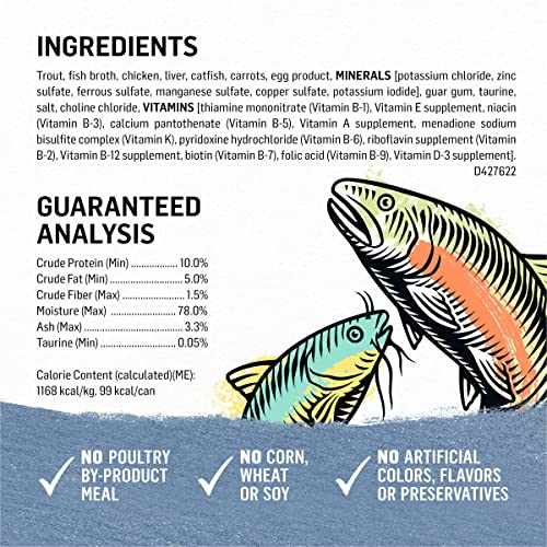 Purina Beyond Grain Free Wet Cat Food Trout and Catfish