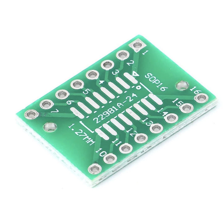 Cermant 35pcs 7 Values PCB Proto Boards SMD to DIP Adap