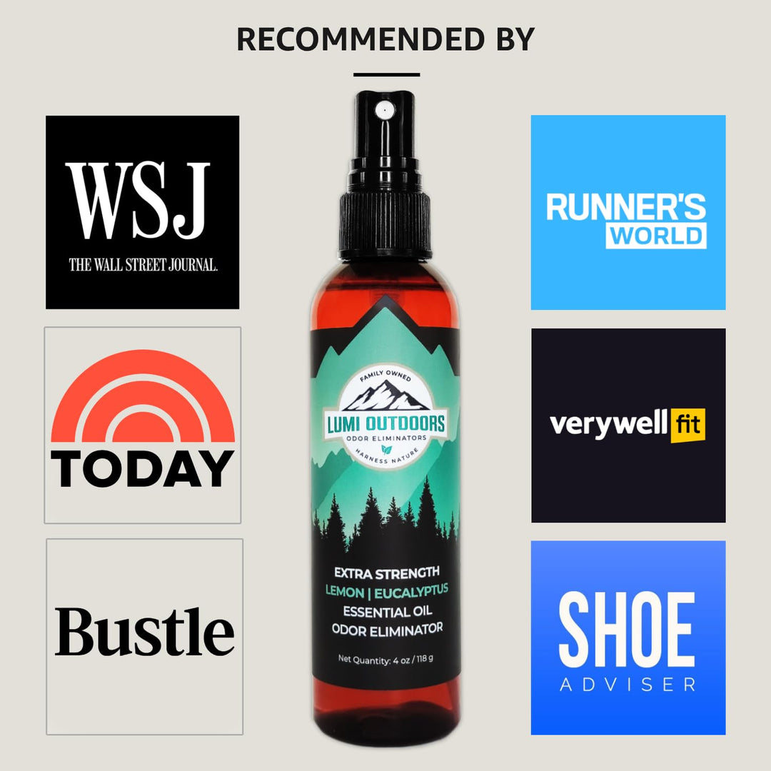 Lumi Outdoors Natural Shoe Deodorizer &amp; Foot Od