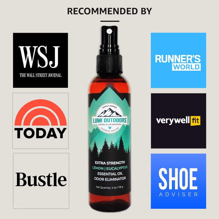 Lumi Outdoors Natural Shoe Deodorizer &amp; Foot Od