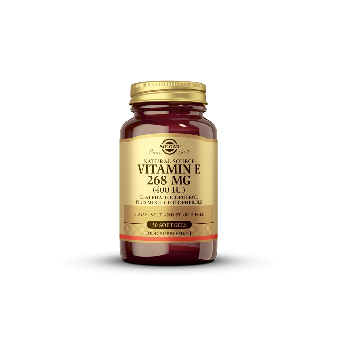 Solgar Vitamin E 268 mg (400 IU) - 50 Softgels - Natura