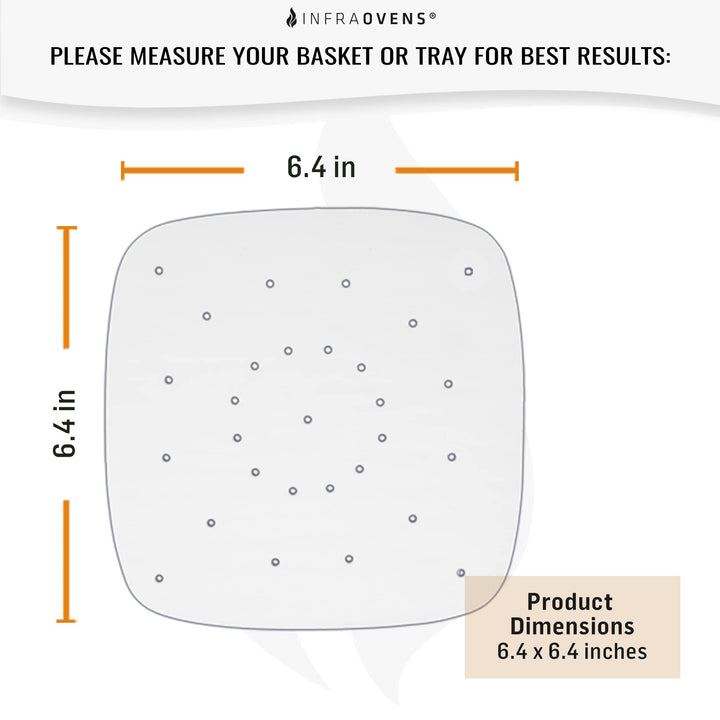 Air Fryer Parchment Paper Sheets Compatible with Ninja, Cosori, Instant Pot, Gowise, Chefman, Dreo, Gourmia, Cuisinart | Perforated Liners, Accessories for Air Fryers, Steaming Basket, Toaster Oven