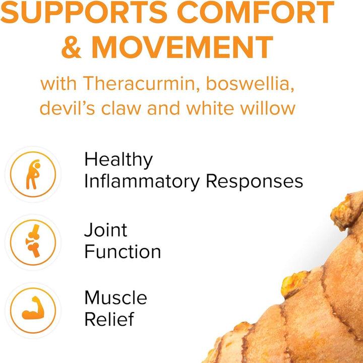 CurcuminRich Joint Curcumizer by Natural Factors, Support Healthy Joints, Heart and Natural Inflammatory Response with White Willow, 60 capsules (30 servings)
