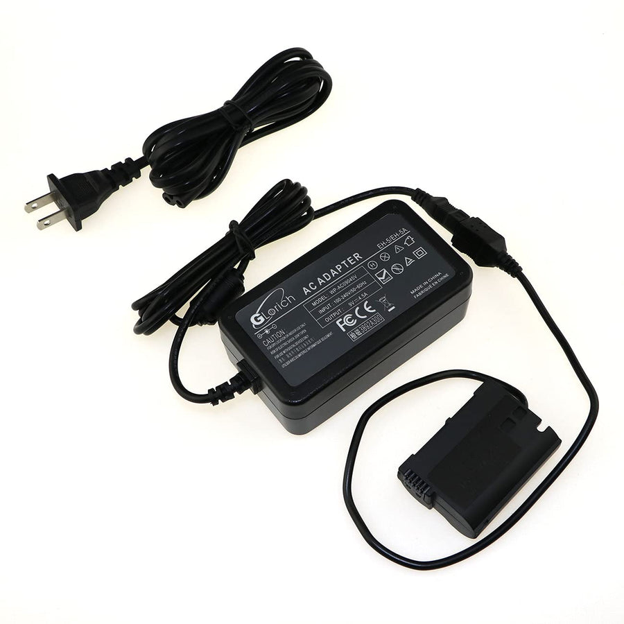 Glorich EP-5B DC Coupler EN-EL15 EN-EL15a Dummy Battery