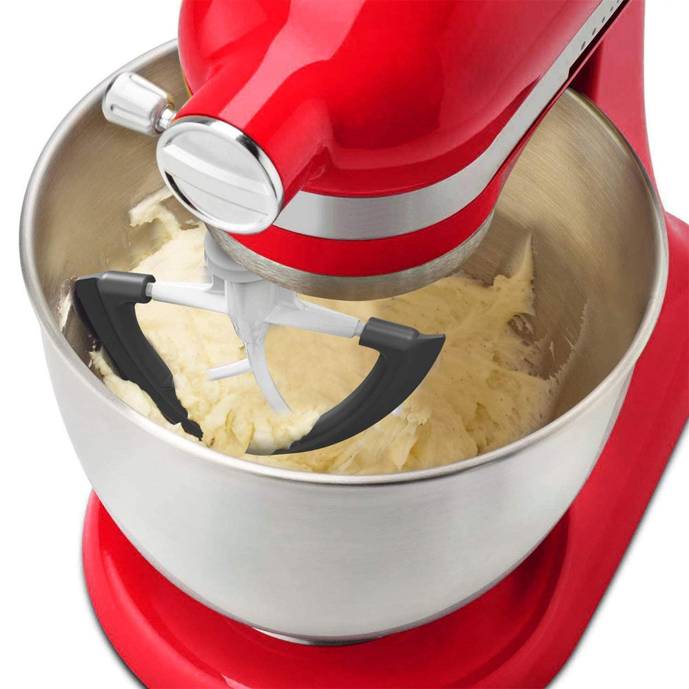 Flex Edge Beater for Kitchenaid, 4.5-5 Quart for Kitchenaid Mixer Attachments, Fits Tilt-Head for Kitchenaid Paddle with Scraper, As Kitchen Aid Accessories and Attachments